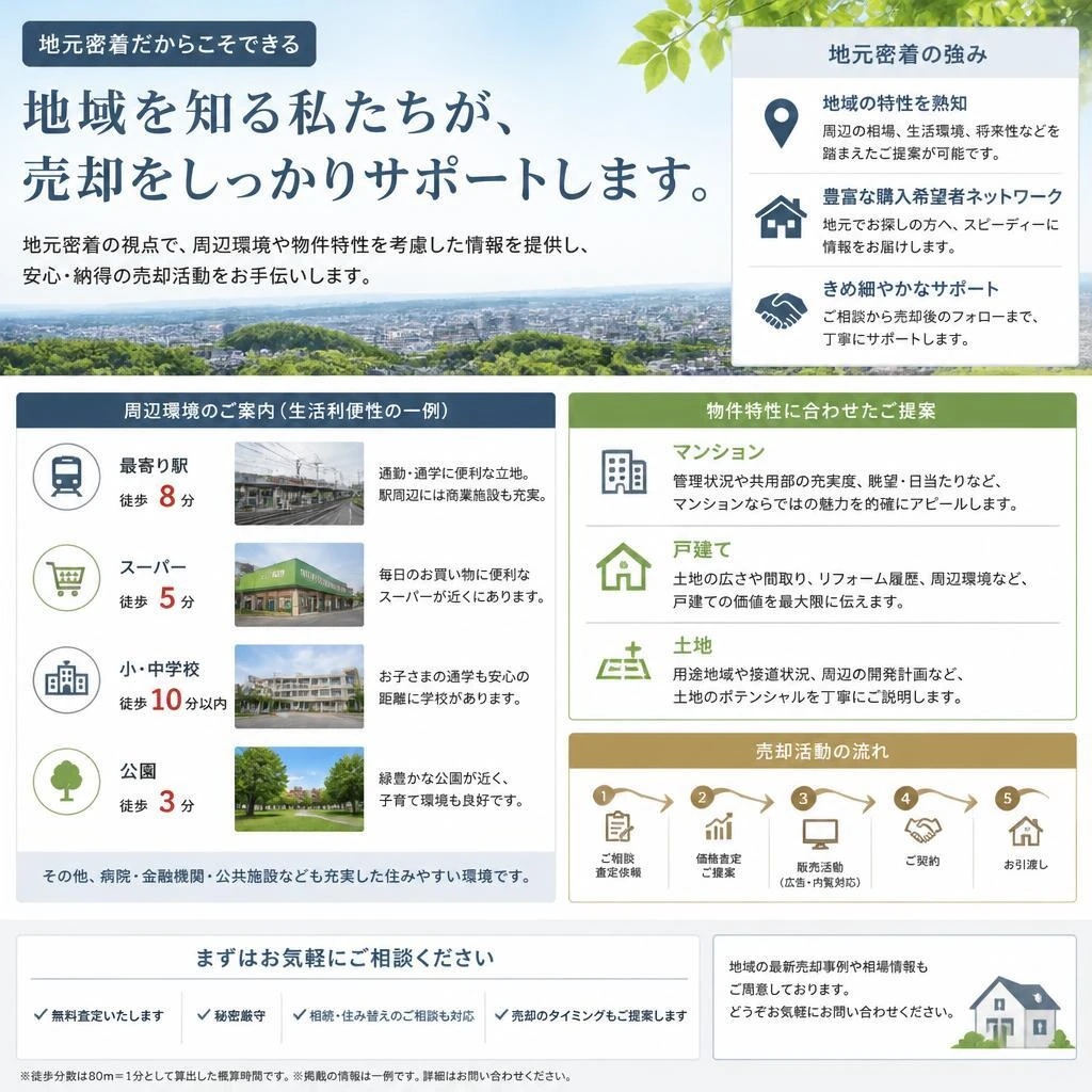 地域に根ざした情報提供