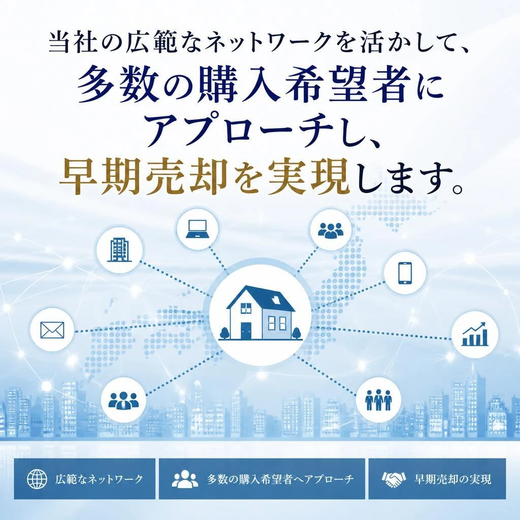 多くの購入希望者にアプローチ