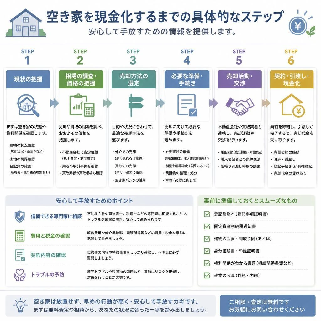 現金化までのプロセス