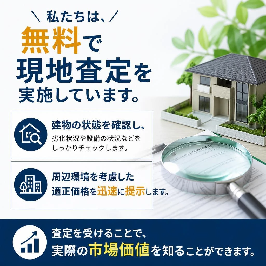 無料の査定サービス