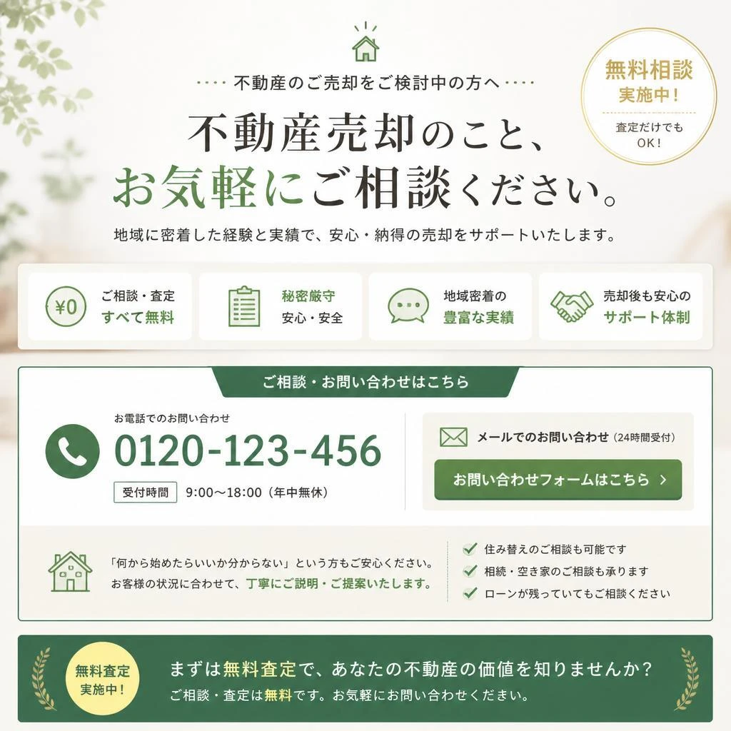 7. まずは気軽に相談を！