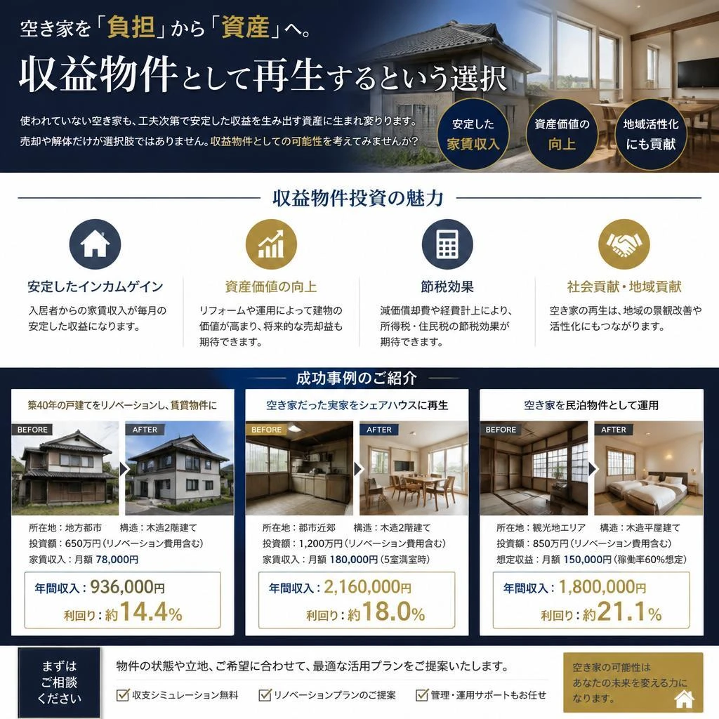 空き家の再活用とは？