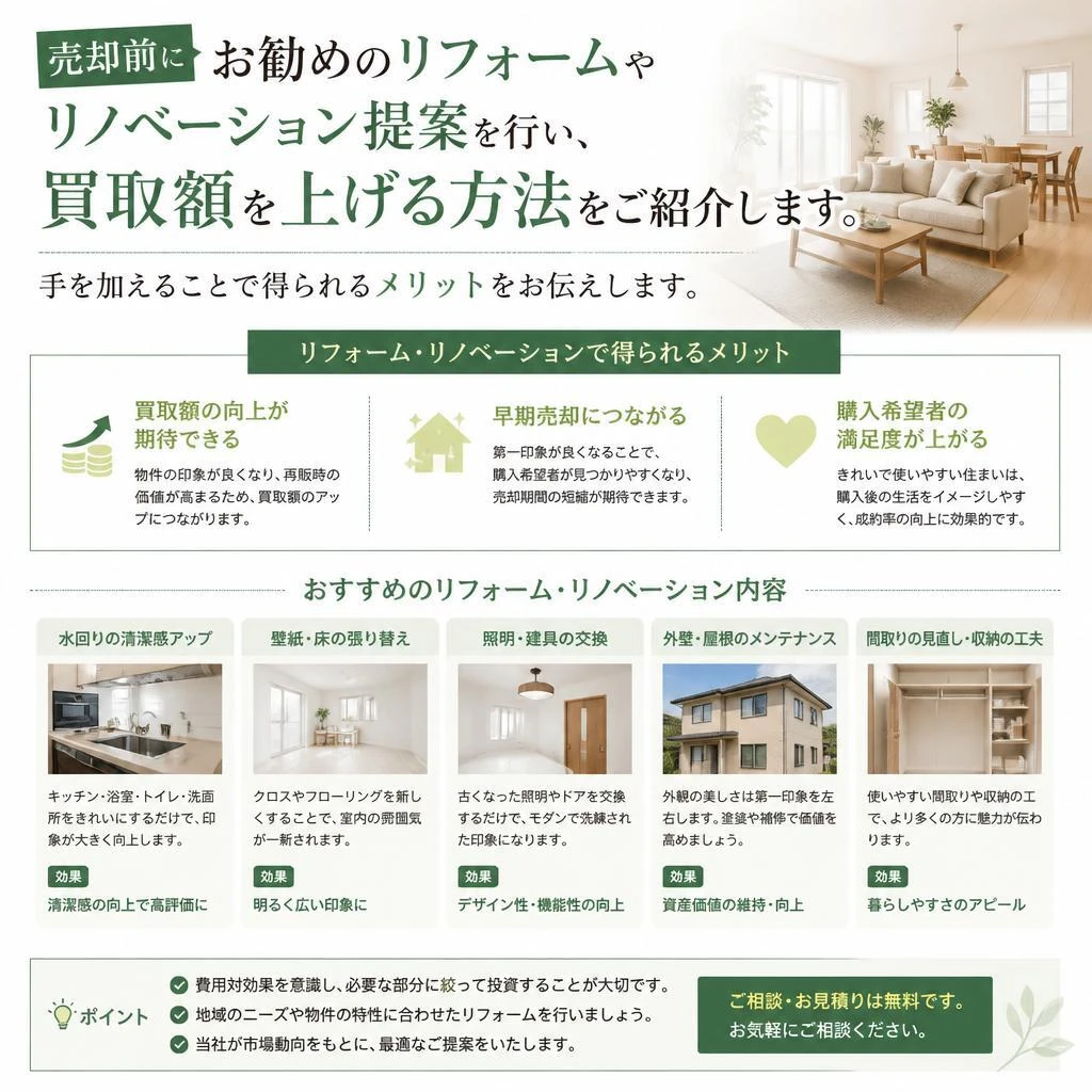 リフォームのご提案