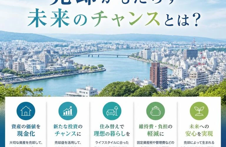 あなたの徳島市の不動産、売却がもたらす未来のチャンスとは？
