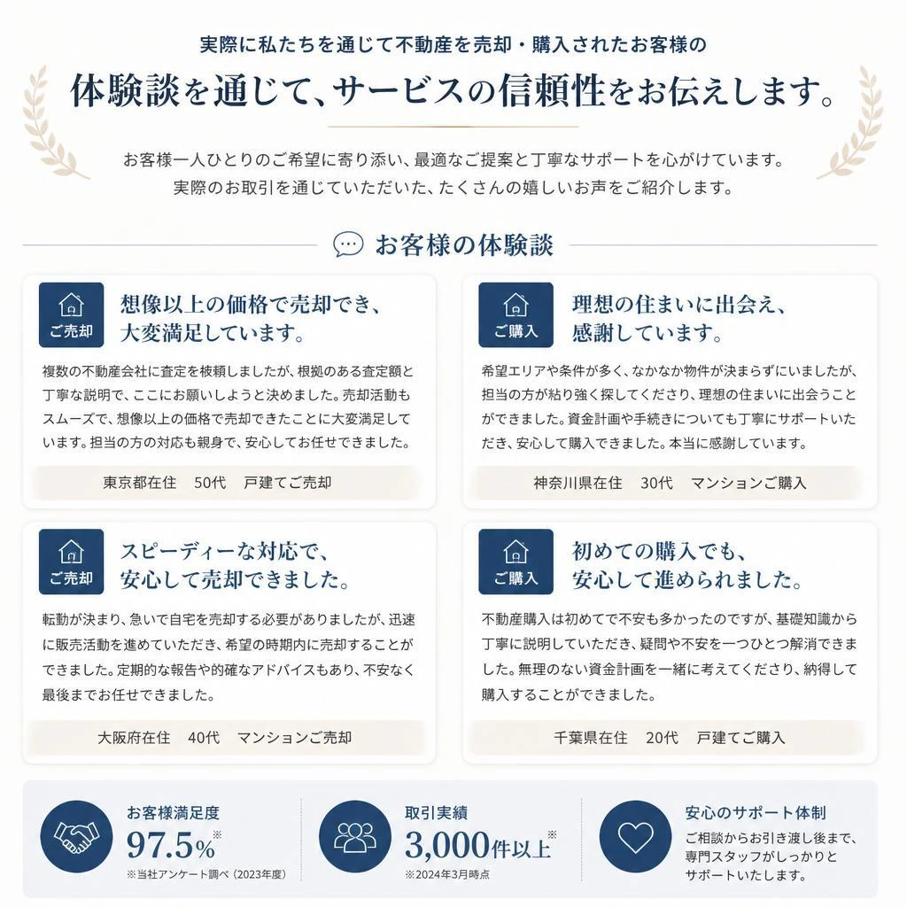 お客様の声：成功事例の紹介