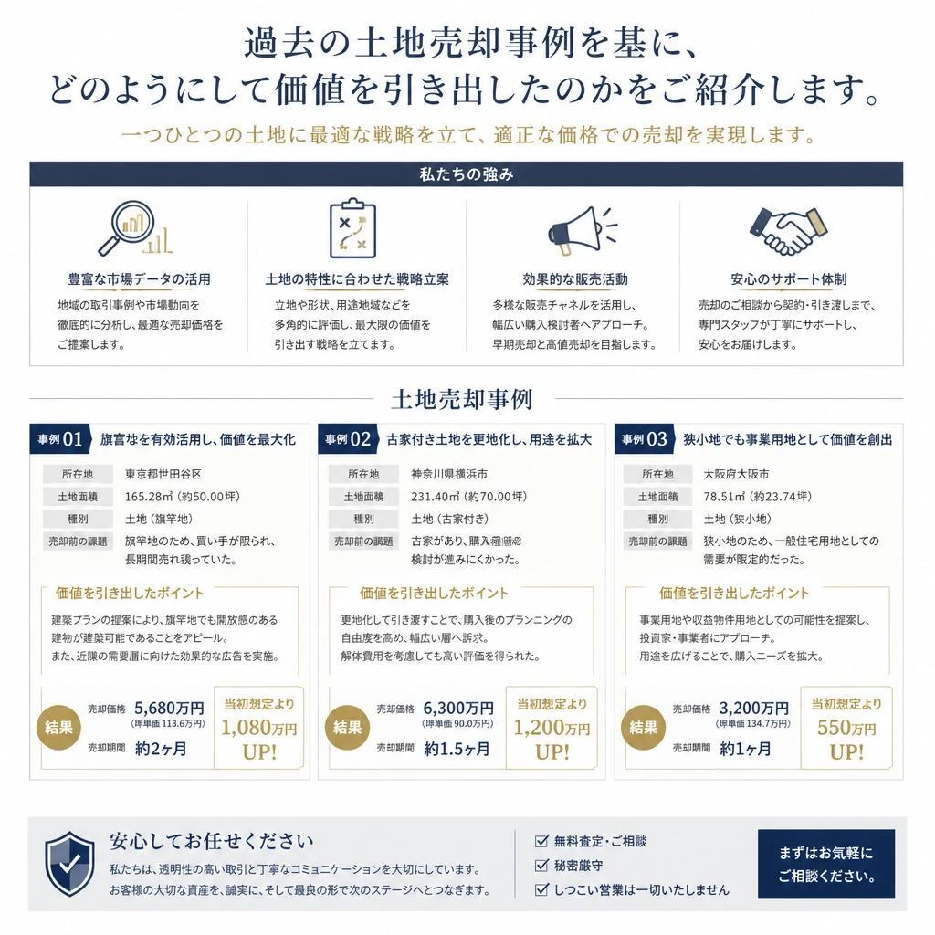 5. 土地の売却事例