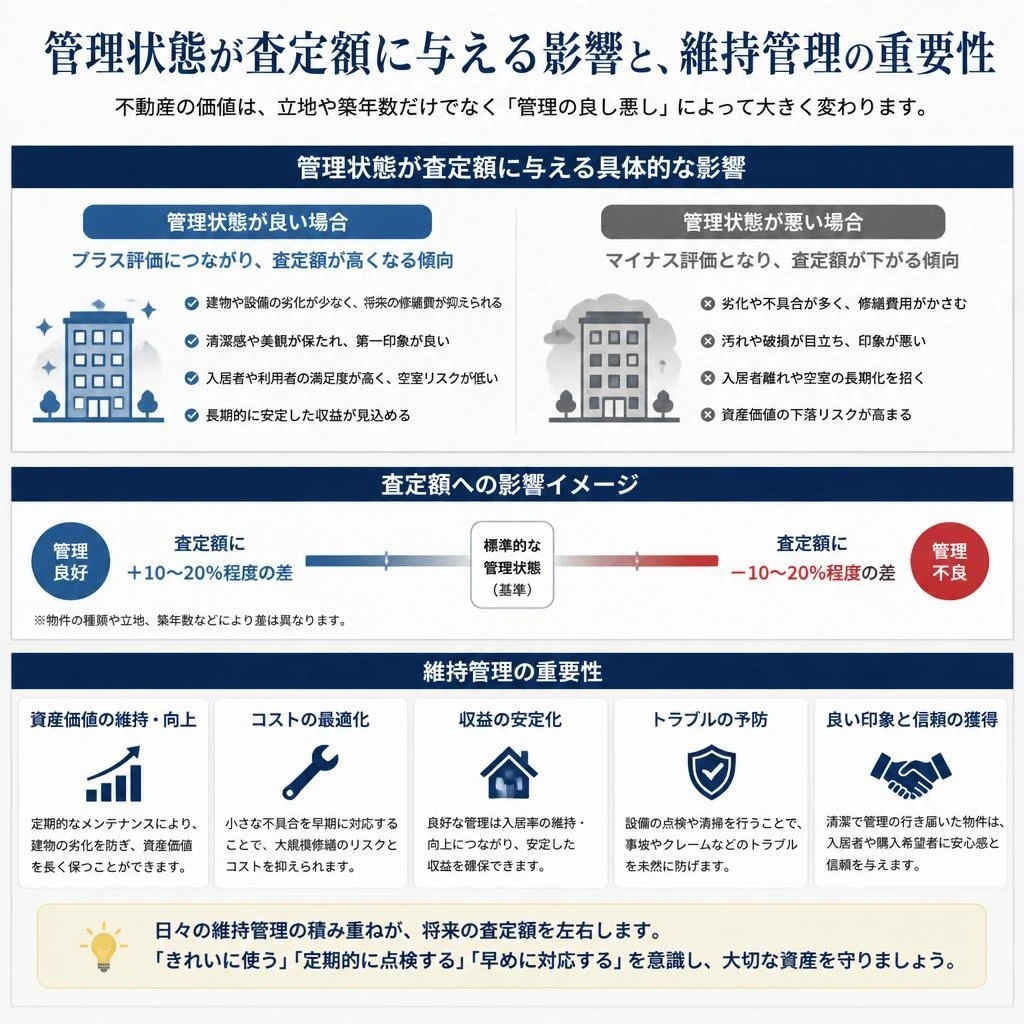 2. マンションの管理状態が査定に与える影響