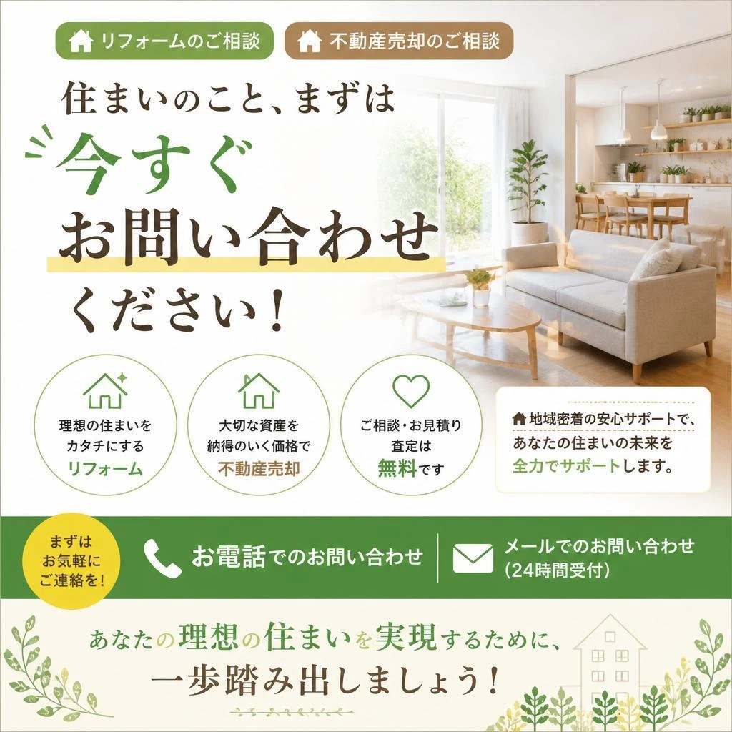 7. 今すぐお問い合わせを！