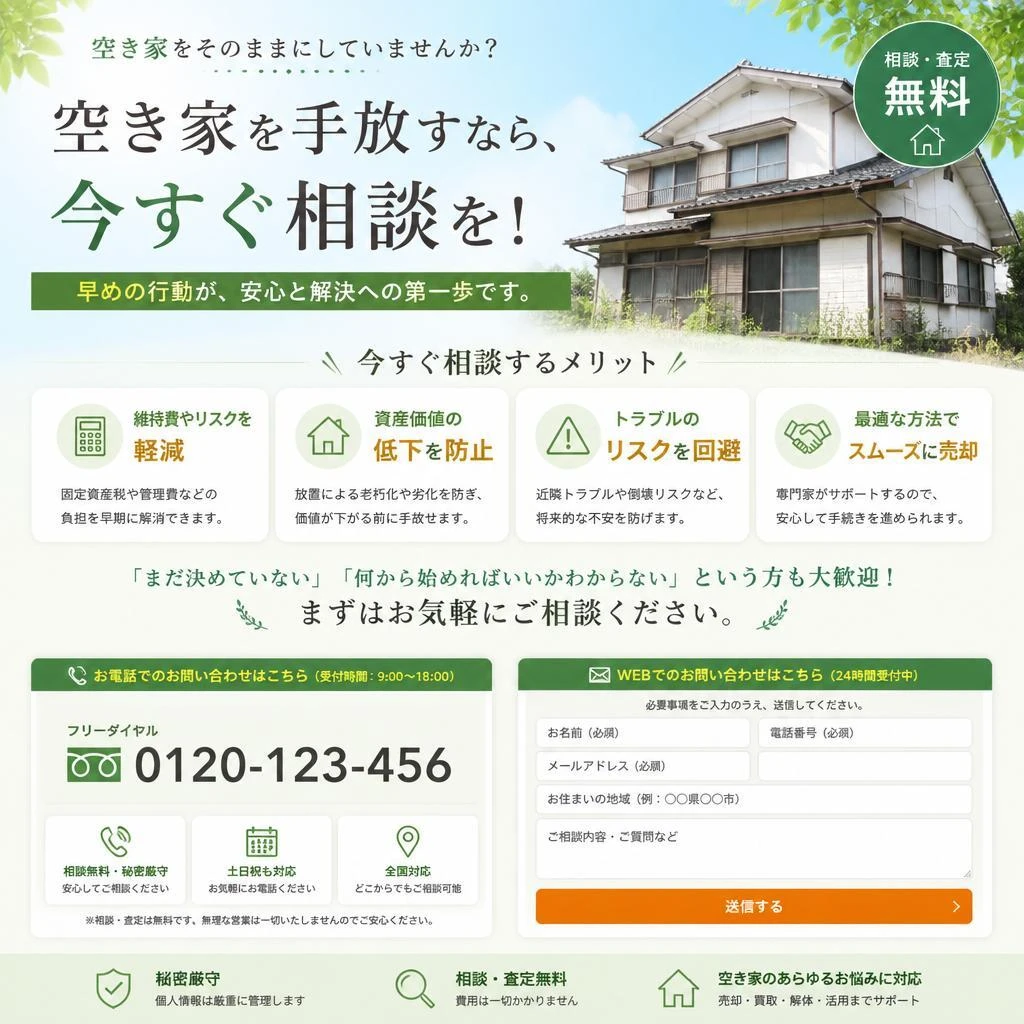 今すぐ相談を！