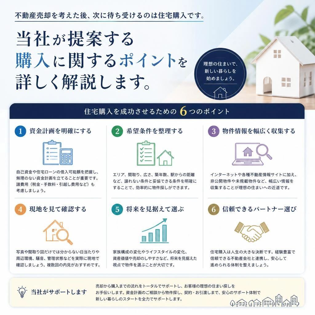 住宅購入を考える方へのアドバイス