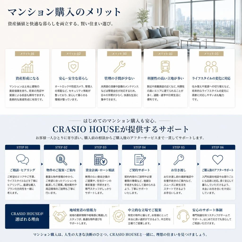 マンション購入をご希望の方へ