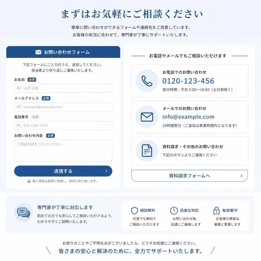 7. お問い合わせ・相談窓口