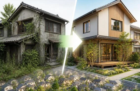 空き家問題を解決！