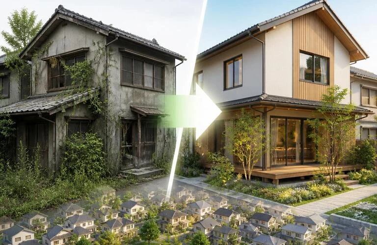 空き家問題を解決！
