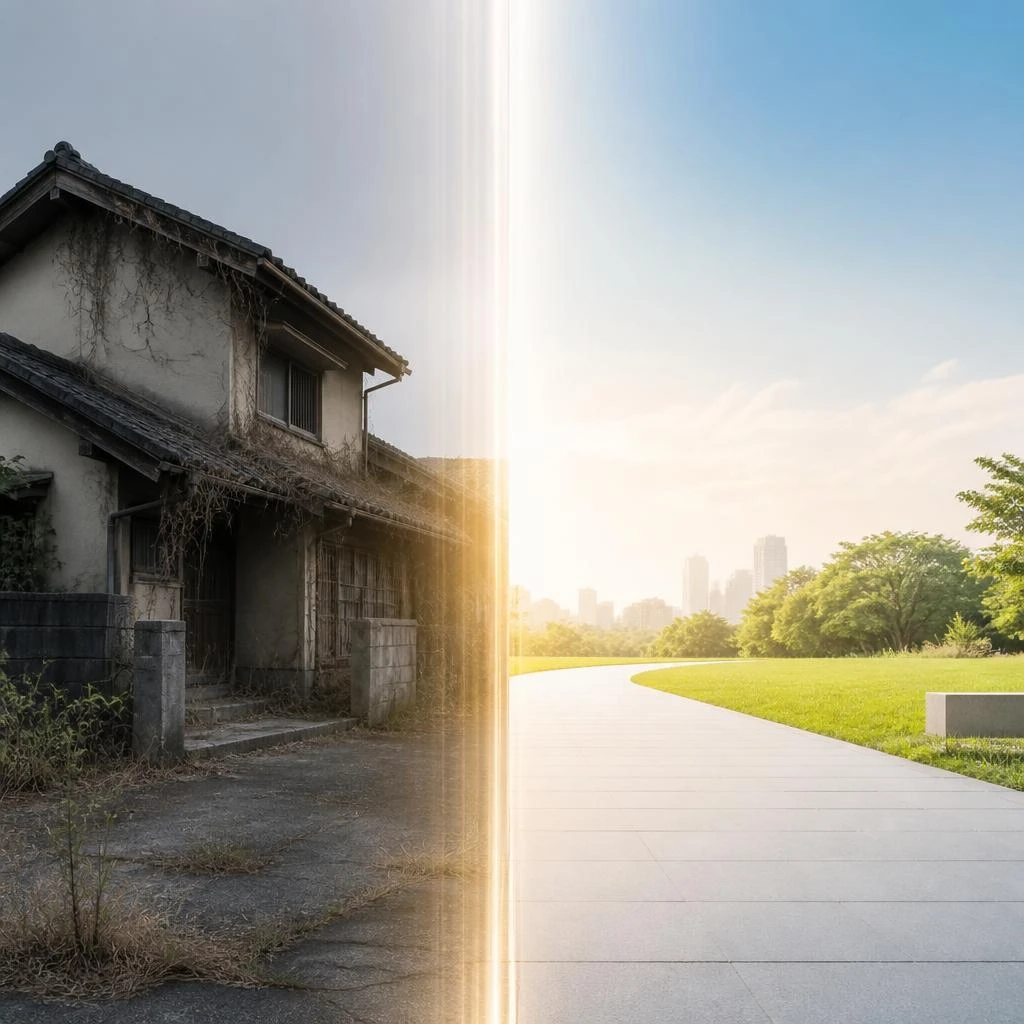 空き家の維持費、さよなら。あなたの不動産を次のステージへ。
