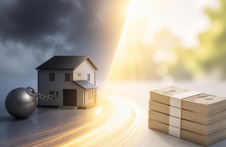 住宅ローンに悩むあなたへ、現金でスピーディな解決を！
