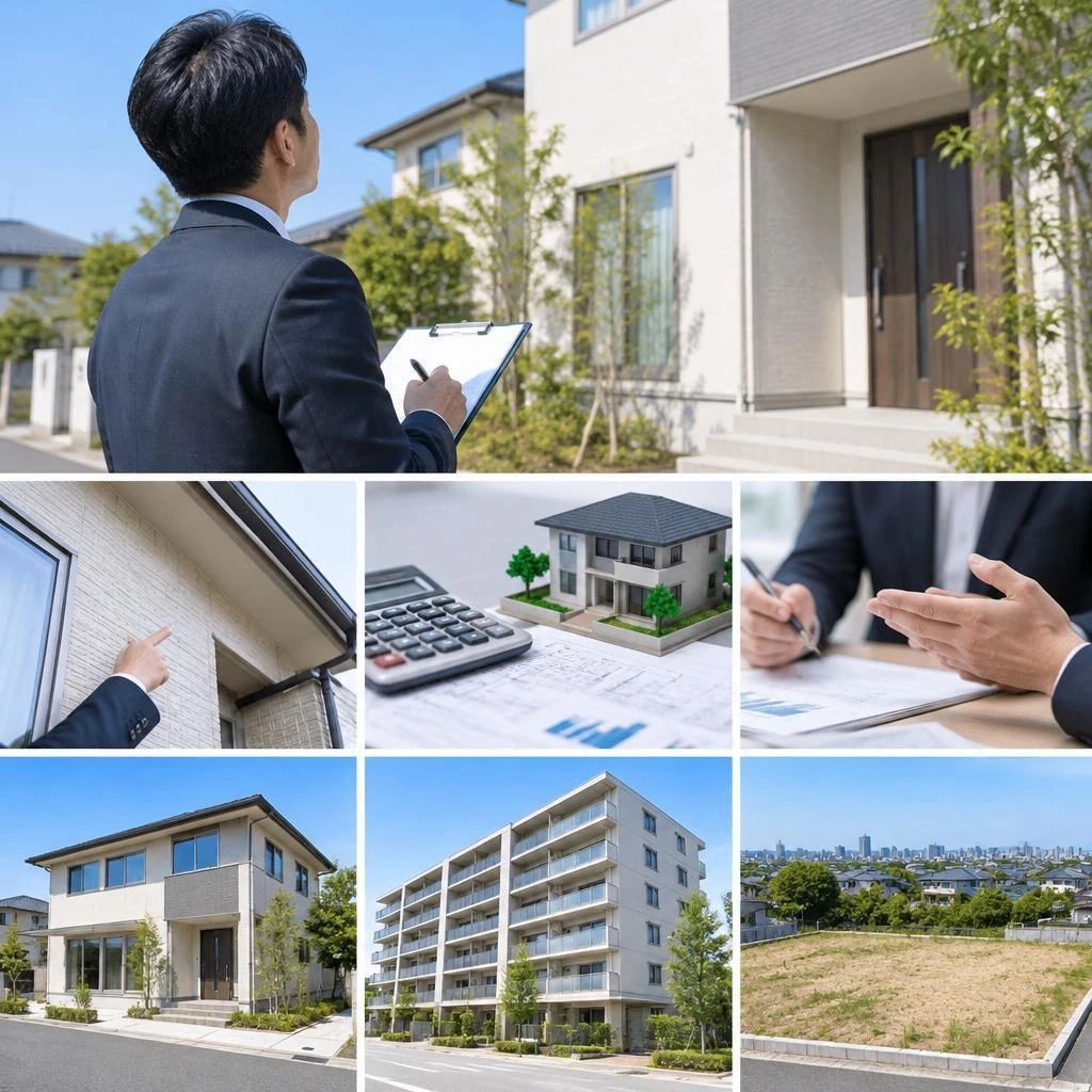建物も土地も、現地を見て価値を丁寧に査定