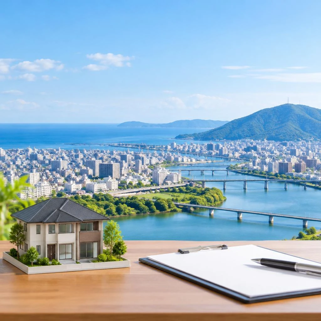 徳島市の不動産、早く・納得して売るなら。無料スピード査定で、次の一歩を。