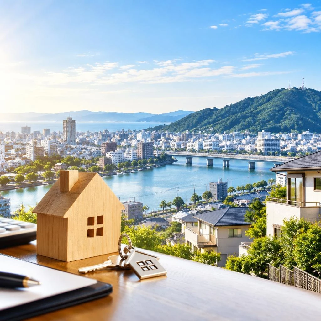 急な売却も、次の暮らしも。徳島市の不動産を迅速査定で前へ。