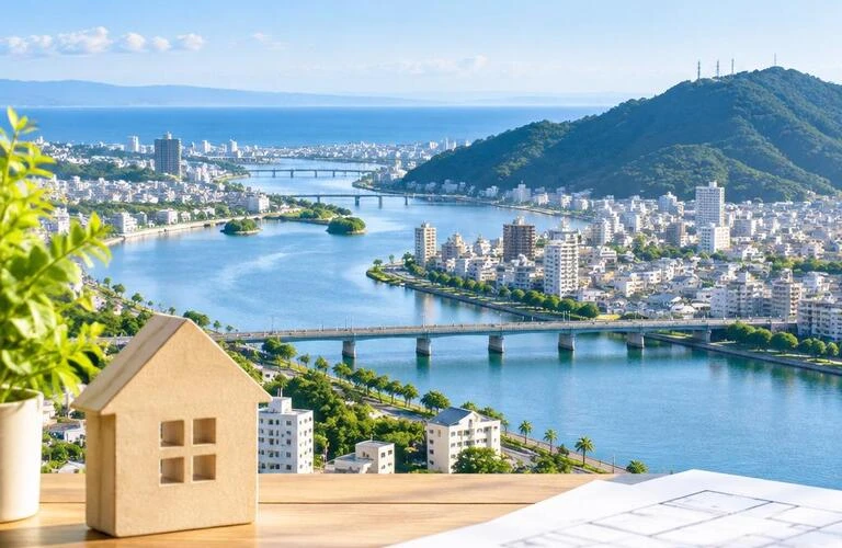徳島市の不動産売却を、もっと早く、もっと納得のいく形へ。無料のスピード査定で、次の一歩を。