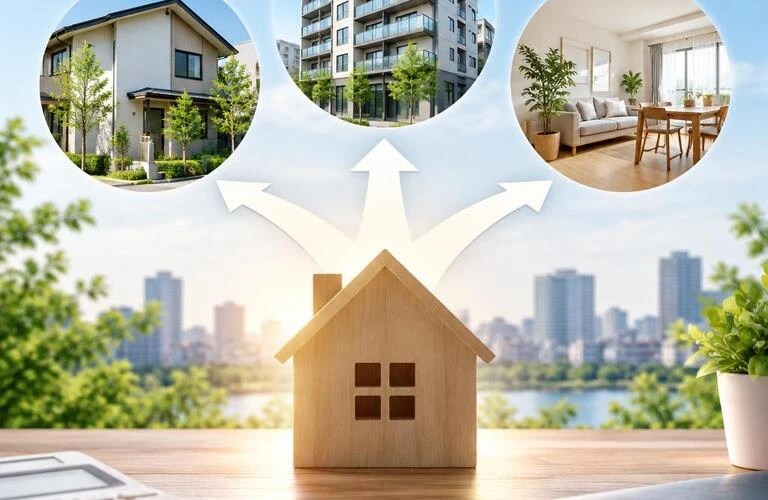 住宅ローンの不安を、住まいの価値を活かす一歩に。売却・賃貸・活用まで、あなたに合う選択肢を一緒に見つけます。